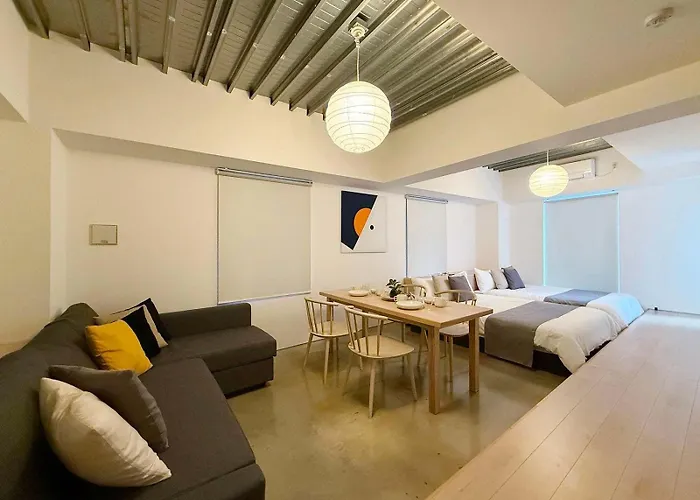 Bhotel Arts Dobashi - Lovely Studio For 6 Ppl With Very Good Location